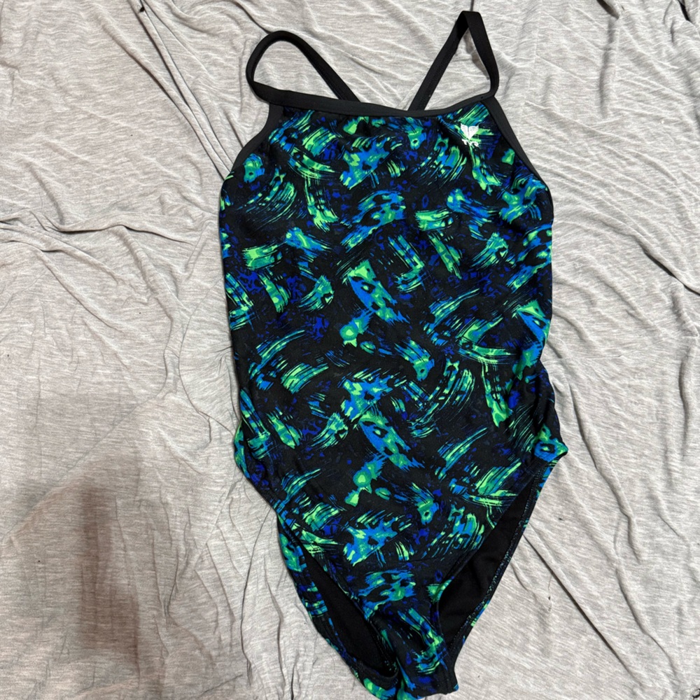 Kids Swimwear in Black and Blue